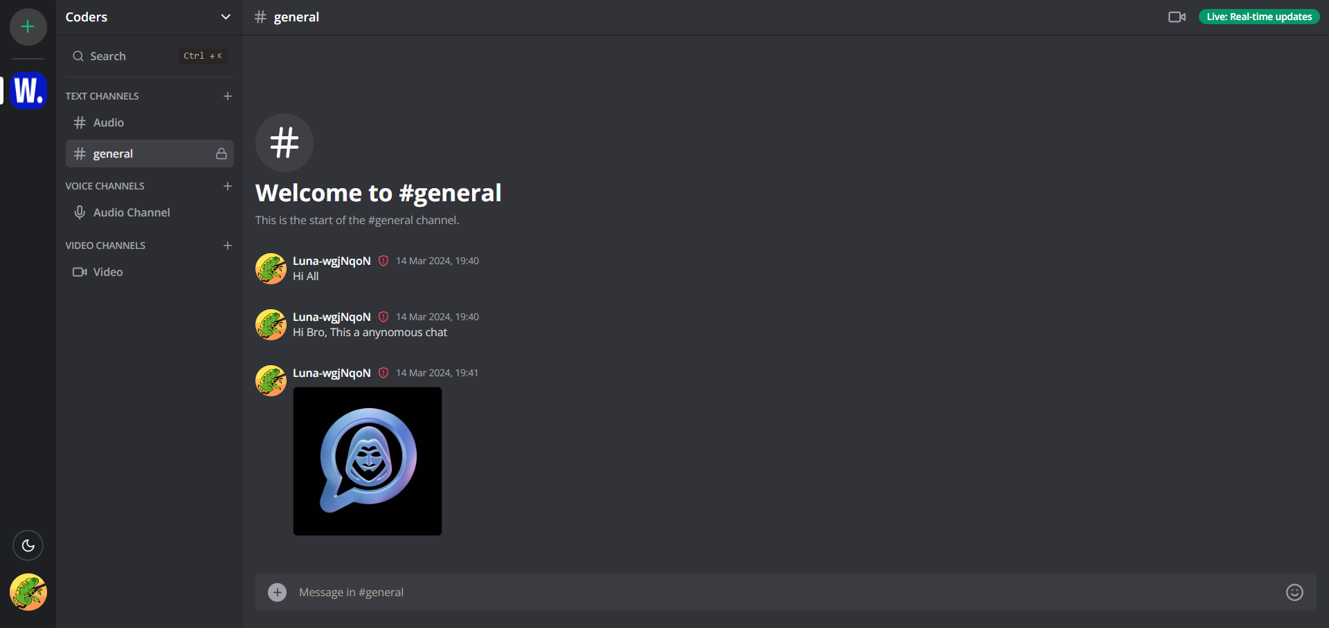 Openmind:A Fully Anonymous Chat Application 